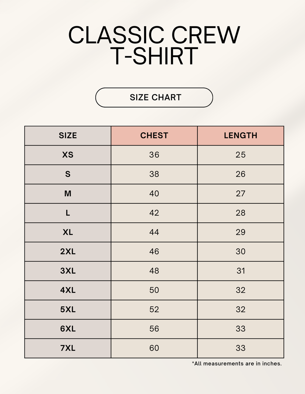 Unisex Standard Crew T-Shirt